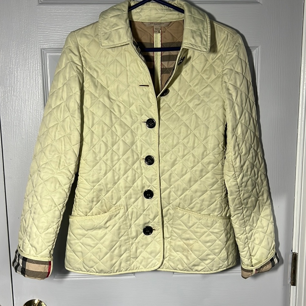 Burberry Coat - Cream